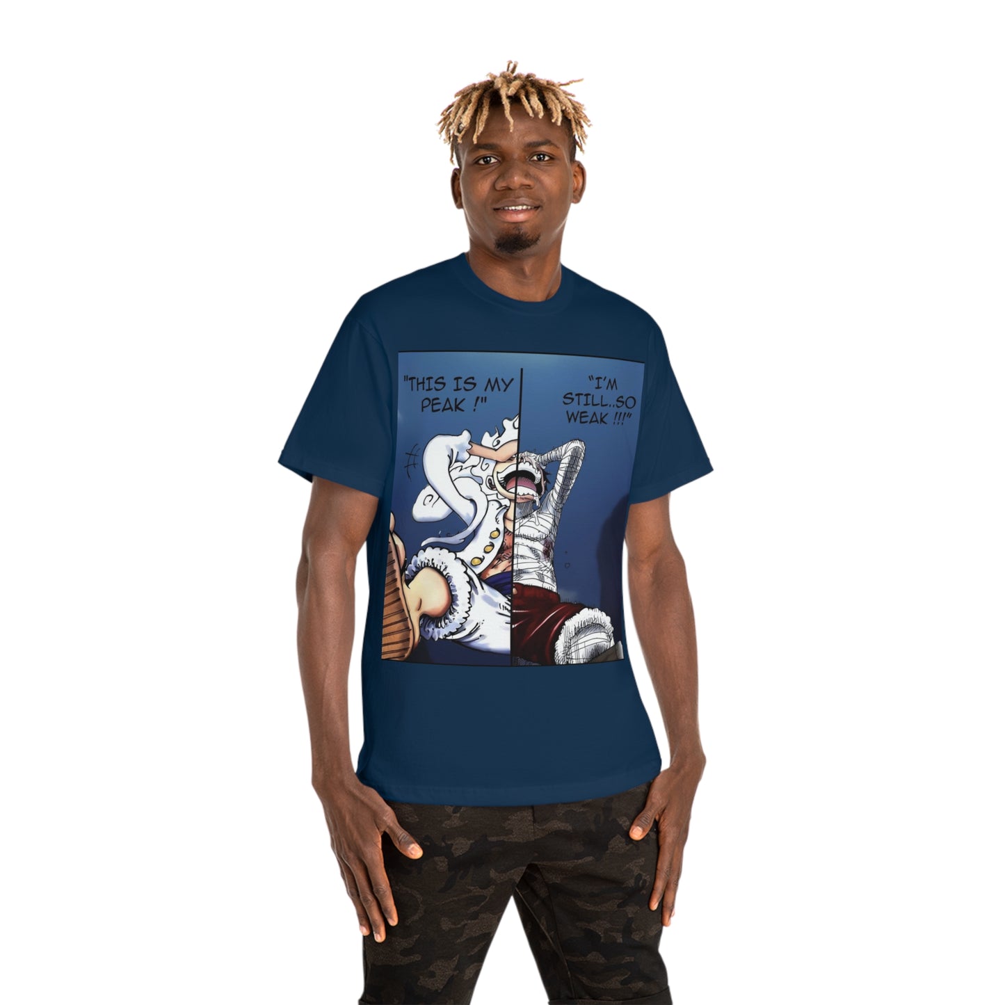Luffy One Peice Graphic Tee - Motivational Anime T-shirt, Perfect for Fans, Casual Wear, Gifts for Geek Culture, Comics