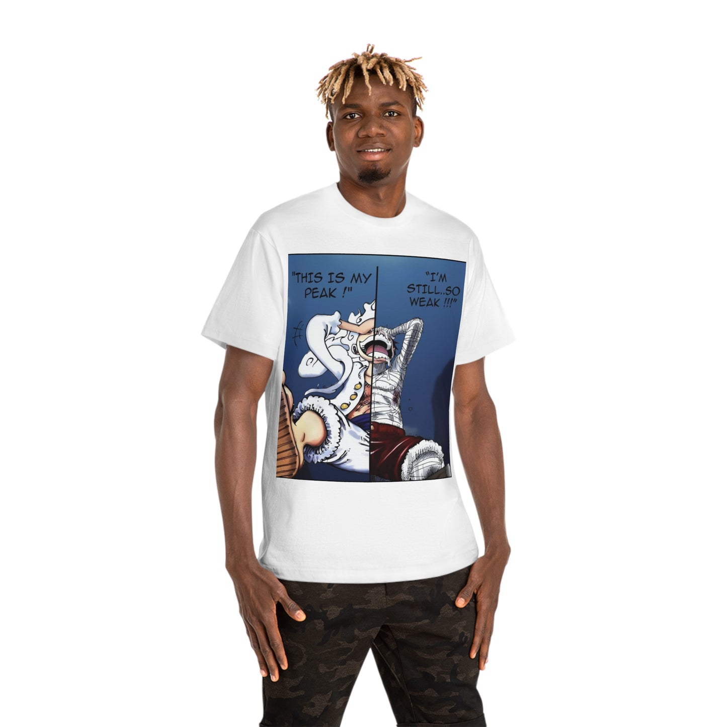 Luffy One Peice Graphic Tee - Motivational Anime T-shirt, Perfect for Fans, Casual Wear, Gifts for Geek Culture, Comics