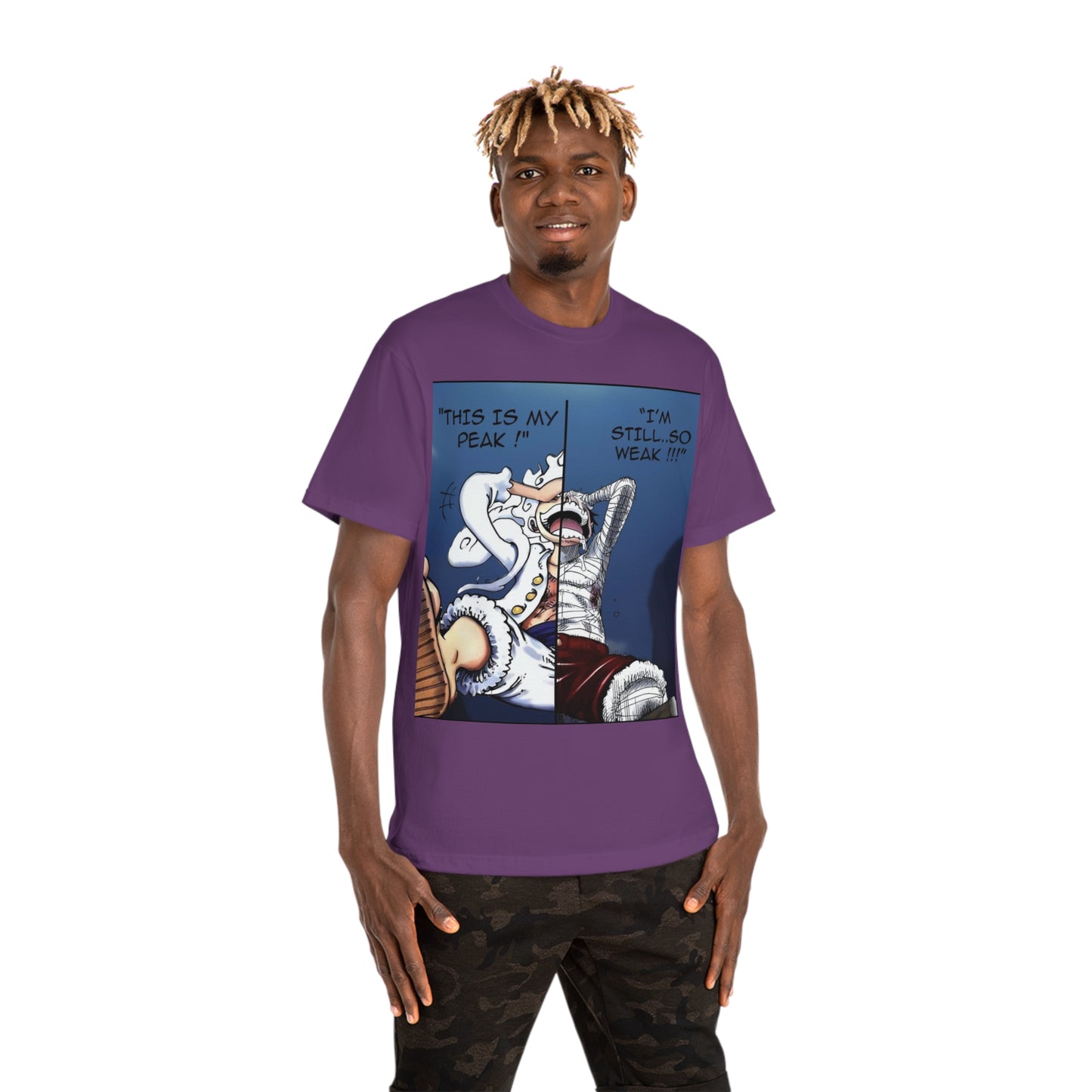 Luffy One Peice Graphic Tee - Motivational Anime T-shirt, Perfect for Fans, Casual Wear, Gifts for Geek Culture, Comics
