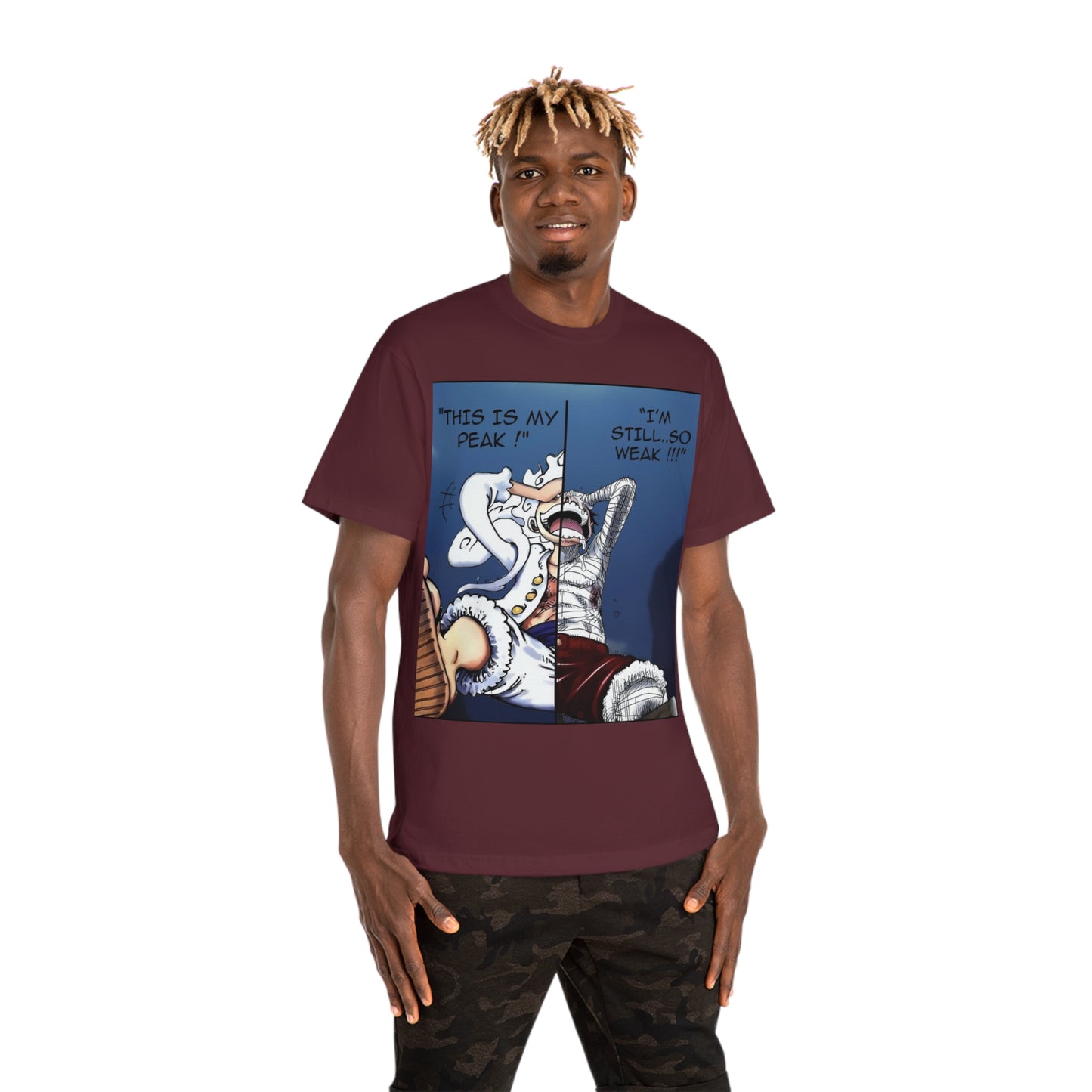 Luffy One Peice Graphic Tee - Motivational Anime T-shirt, Perfect for Fans, Casual Wear, Gifts for Geek Culture, Comics