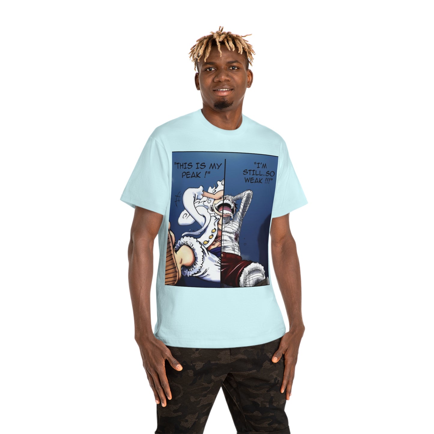 Luffy One Peice Graphic Tee - Motivational Anime T-shirt, Perfect for Fans, Casual Wear, Gifts for Geek Culture, Comics