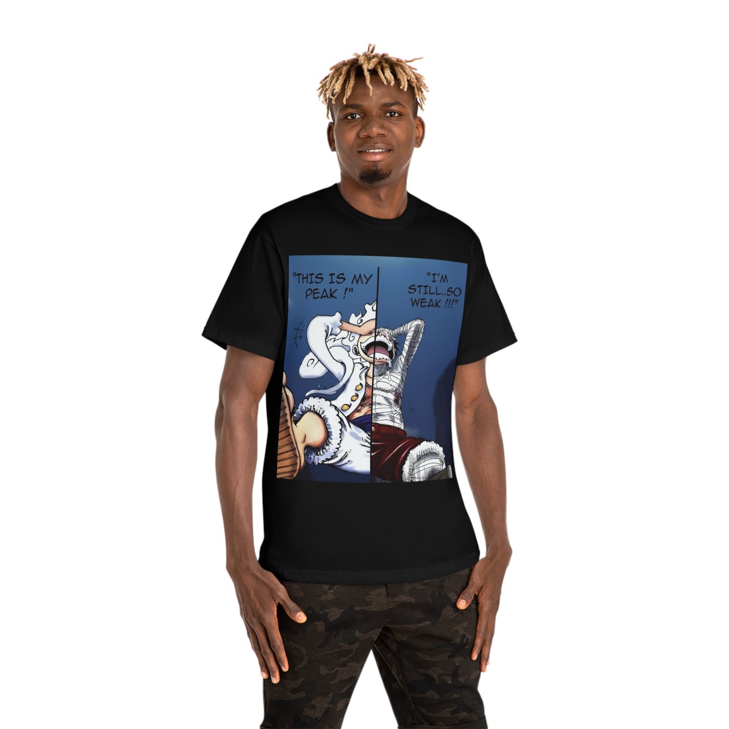 Luffy One Peice Graphic Tee - Motivational Anime T-shirt, Perfect for Fans, Casual Wear, Gifts for Geek Culture, Comics