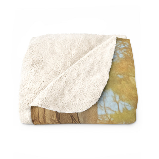 Sherpa Fleece Blanket - Anime Style Cozy Blanket Riaz